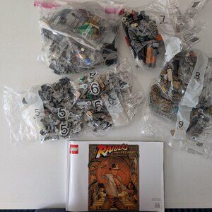 LEGO Indiana Jones Temple of the Golden Idol 77015 - Partially NEW/USED
